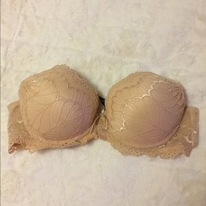 Kohl’s Tan Padded Strapless Bra